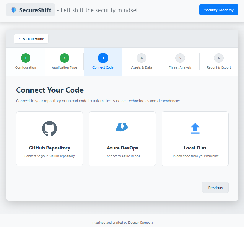 Application Dashboard